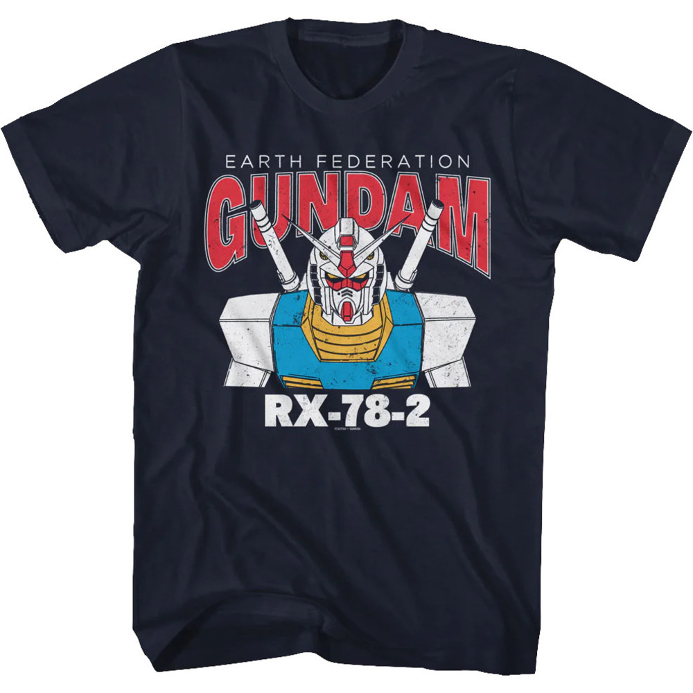 Blue Earth Federation Gundam Tshirt